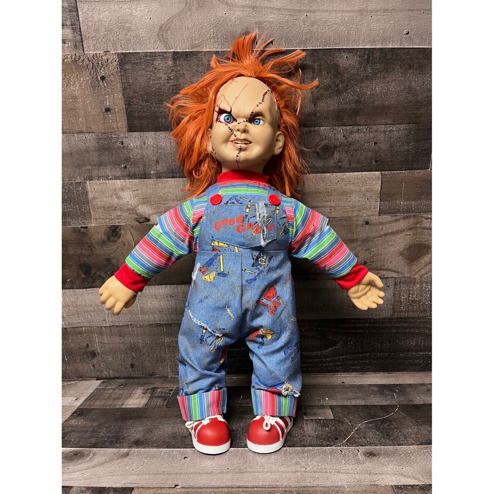 Chucky Child's Play 2 Good Guys Doll Horror Movie Collectible Scarred Face 24in